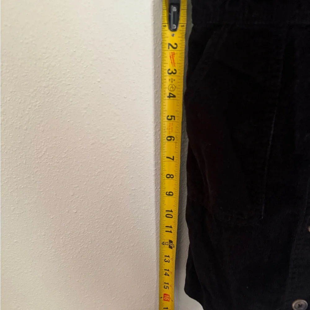 Old Navy Black Corduroy Dress‎
